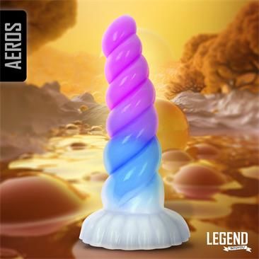 Legend Aeros Fantasy-Dildo aus Liquid Silicone 21,5 cm