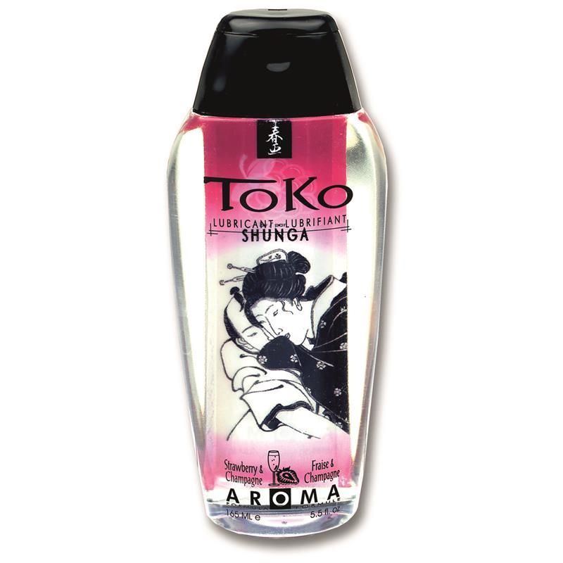 Shunga Gleitgel Toko Erdbeer-Wein-Aroma