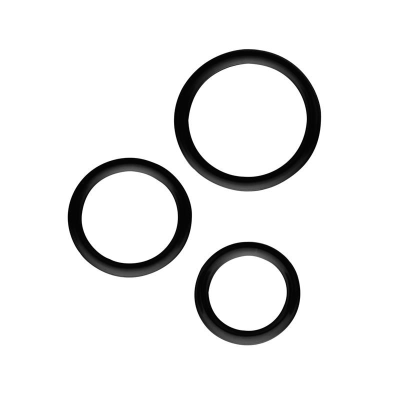Chisa Magnum Force Cock Ring Silicone (Schwarz)