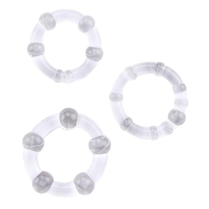 Chisa Perlen-Penisringe - Transparent