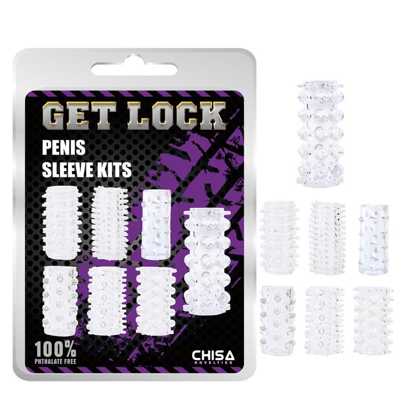 Chisa Penishüllen-Set, transparent
