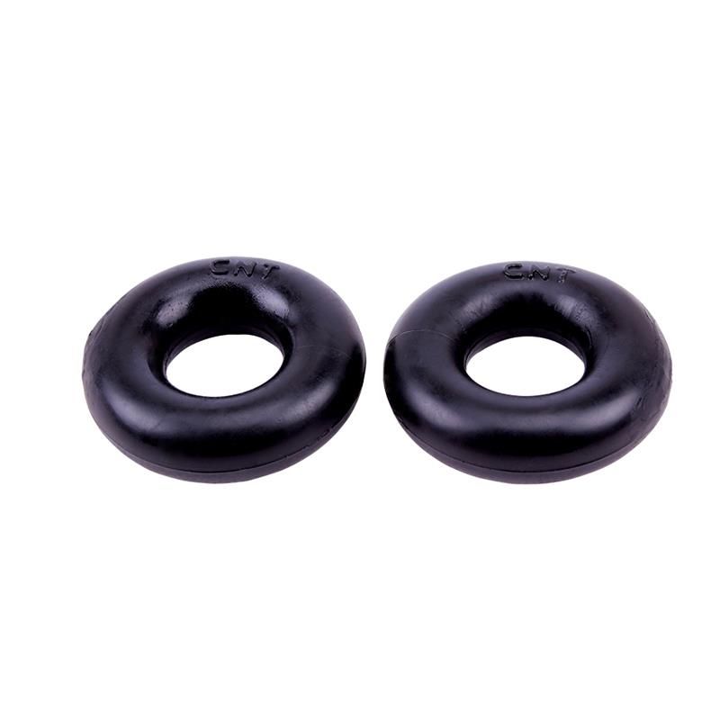 Chisa Donut Rings Übergröße (Schwarz)