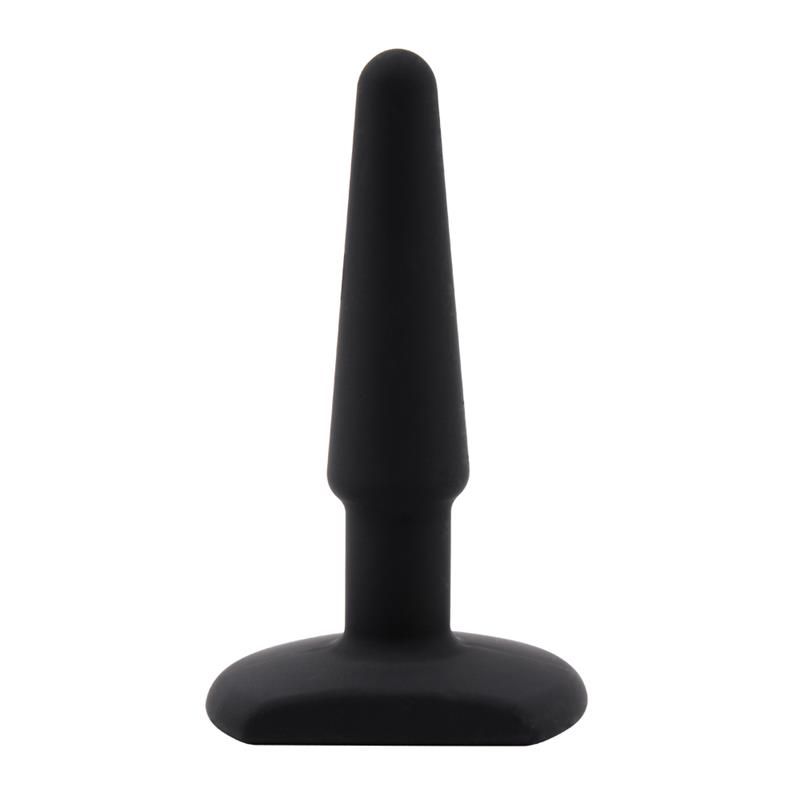 Chisa Analplug 4" Silikon (Schwarz)