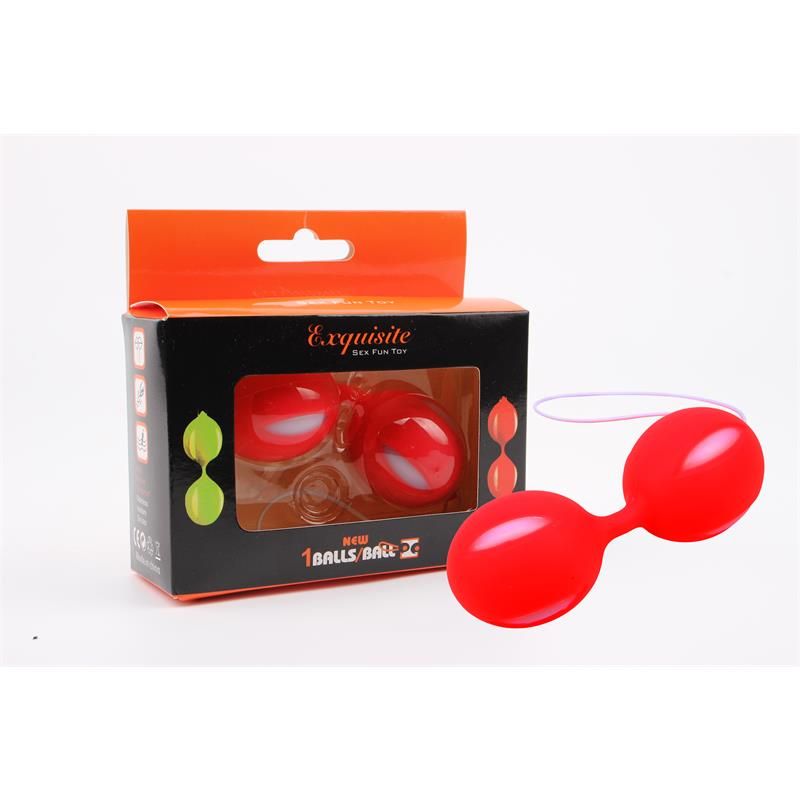 Chisa Liebeskugeln Ben Wa 10,3 cm (Rot)