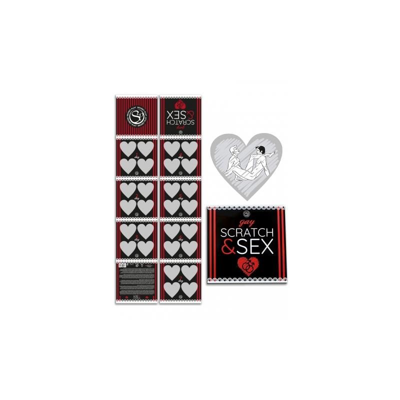 Secret Play Scratch and Sex Gay (mehrsprachig inkl. Deutsch)