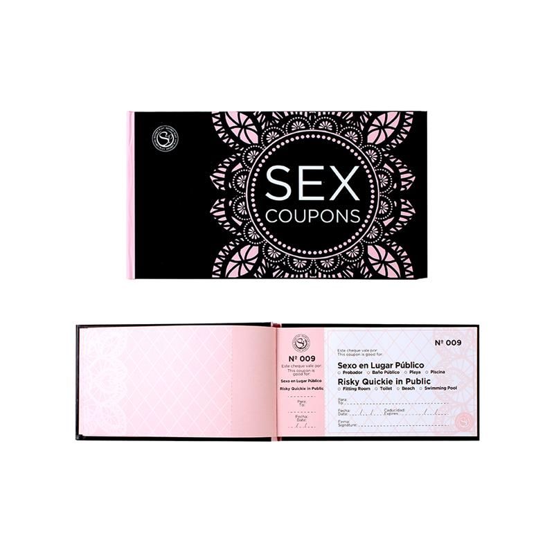 Secret Play Sex Coupons (Englisch/Spanisch)