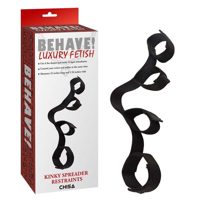 Chisa Spreizstange mit Fesseln Kinky