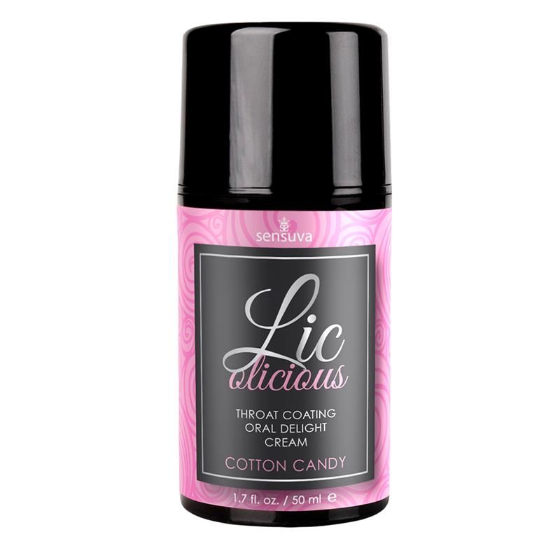 Sensuva Lic-o-licius betäubende Rachencreme Zuckerwatte