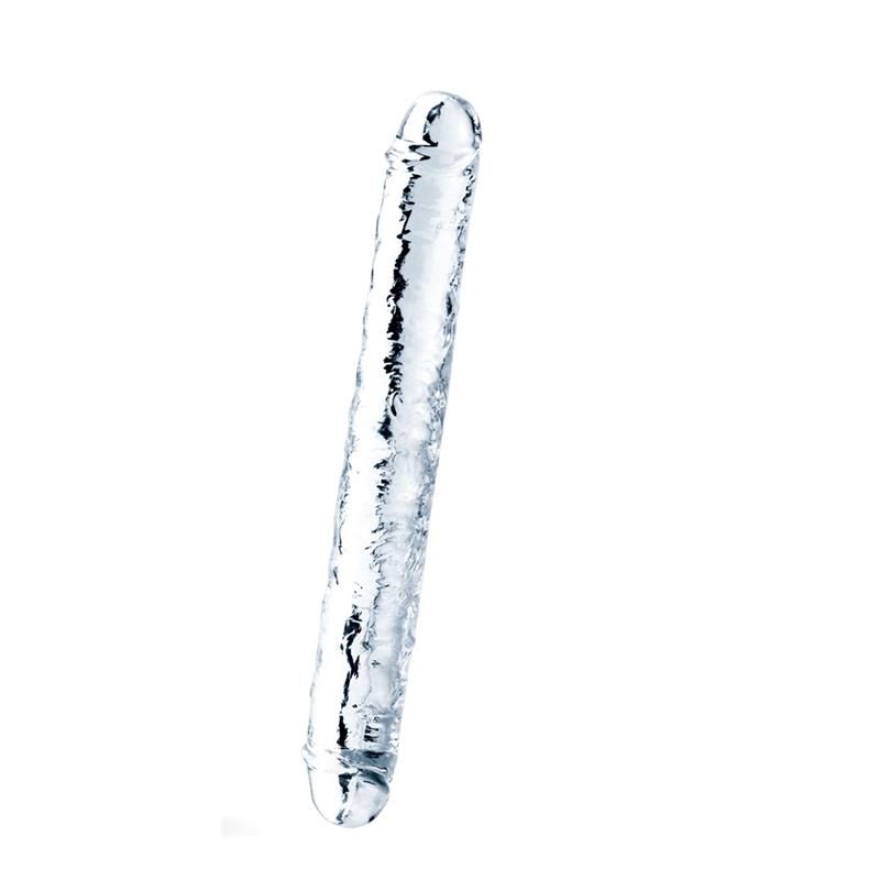 Lovetoy Flawless Doppeldildo 12" transparent