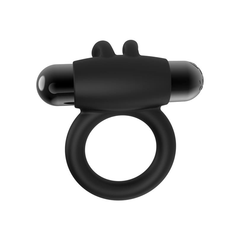 LateToBed Fermax Vibrationsring mit Rabbit (Schwarz)