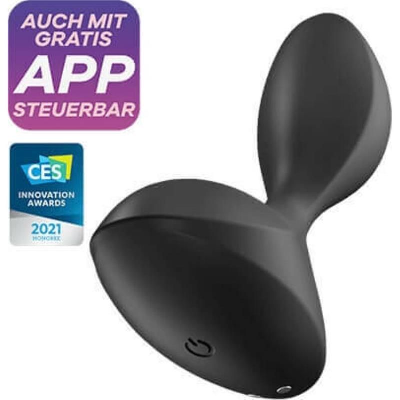 Satisfyer Sweet Seal Buttplug (Schwarz)