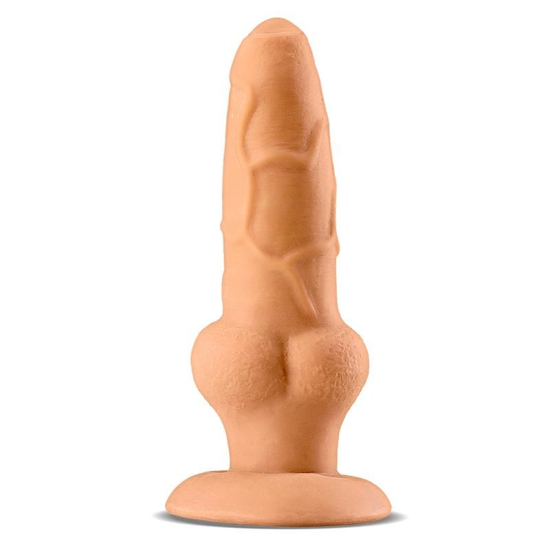 Max & Co Gerd realistischer Dildo mit Hoden 8,1" hautfarben