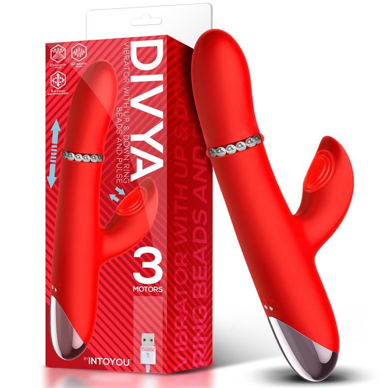 IntoYou Divya Vibrator mit auf- und abgleitenden Innenkugeln