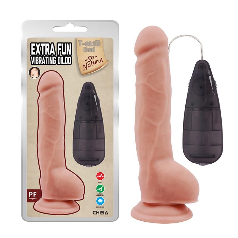 Chisa Extra Fun Realistischer Vibrierender Dildo 9.2"