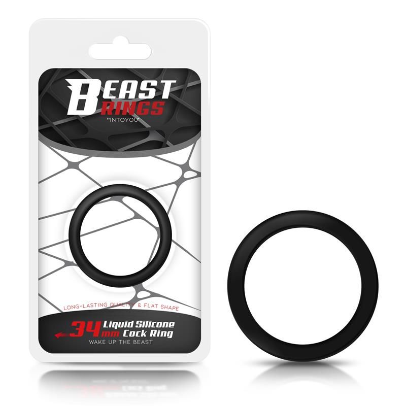 Beast Rings Penisring Flüssigsilikon 3,4 cm