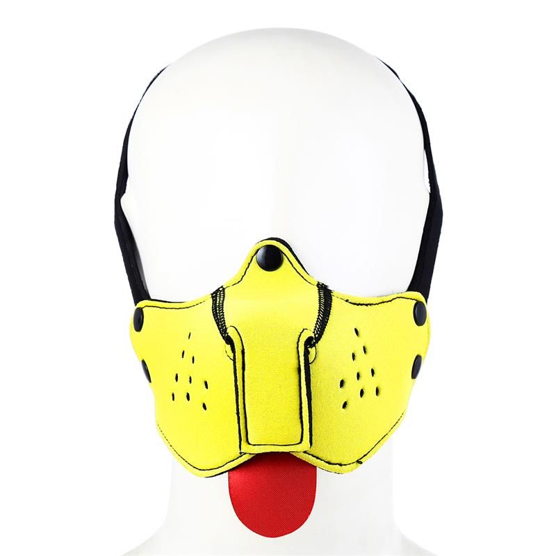 A-Gusto Neopren-Puppy-Maske (Gelb)