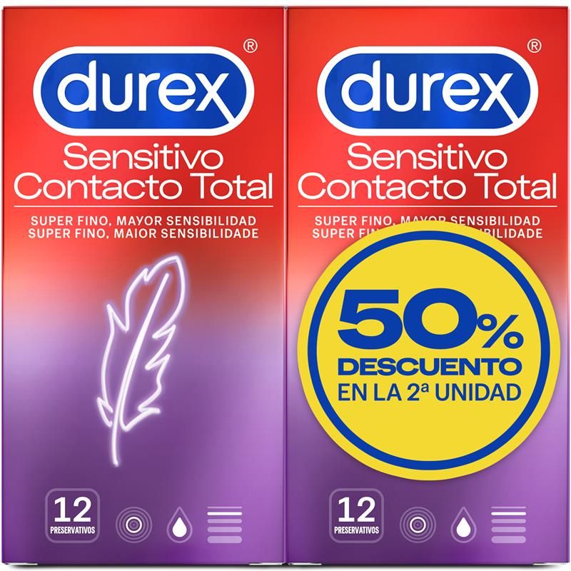 Durex Kondome Super Fine Sensitive Doppelpack 2 x 12 Stück