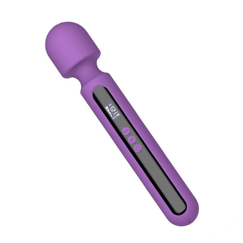 Digital Aura Wand-Massagestab mit digitalem LED-Display, groß