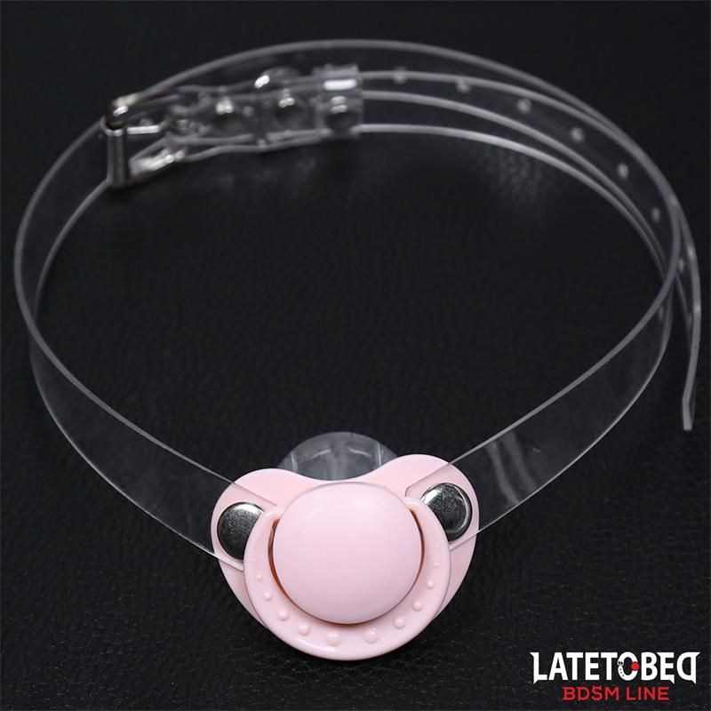 LateToBed verstellbarer Schnullerknebel 43-60 cm