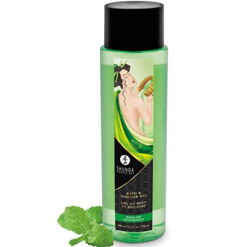 Shunga Bade- und Duschgel sinnliche Minze 370 ml