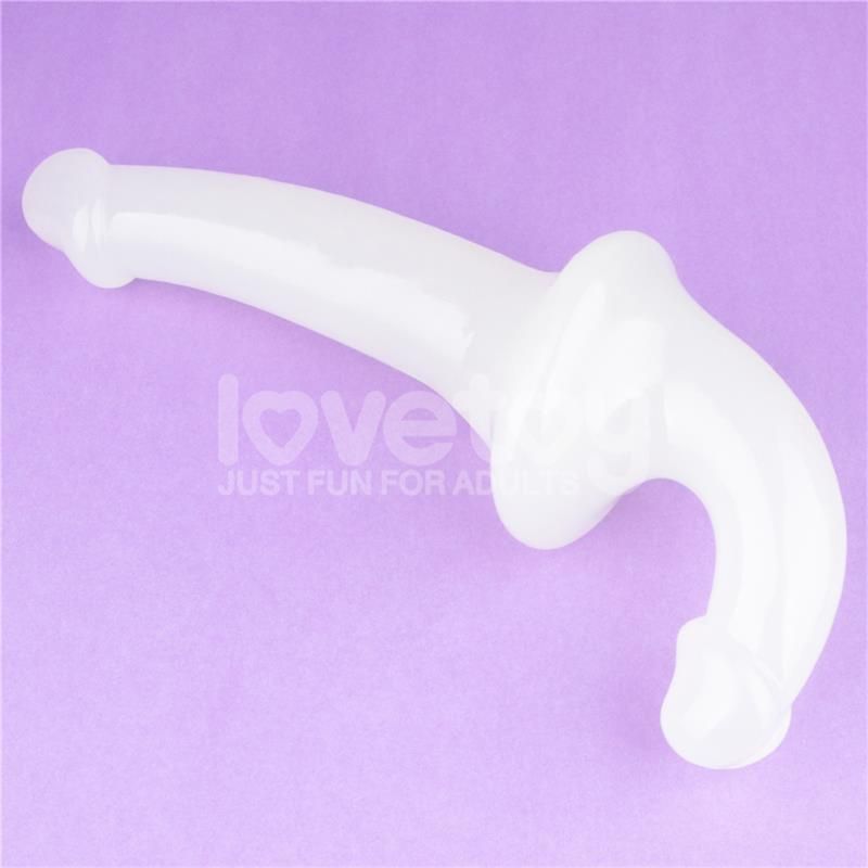 Lovetoy Doppeldildo Lumino Play mit blauem Licht 10,5"