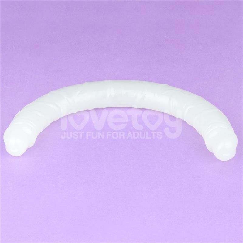 Lovetoy Doppeldildo Lumino mit blauem Licht 18,5"
