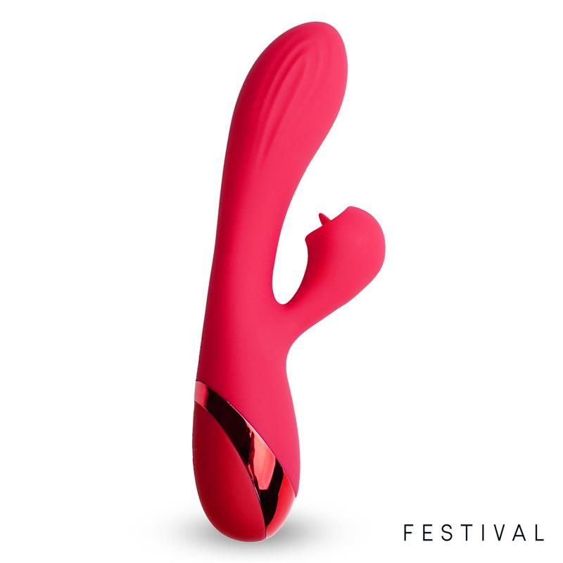Festival Turna Vibrator (Rot)