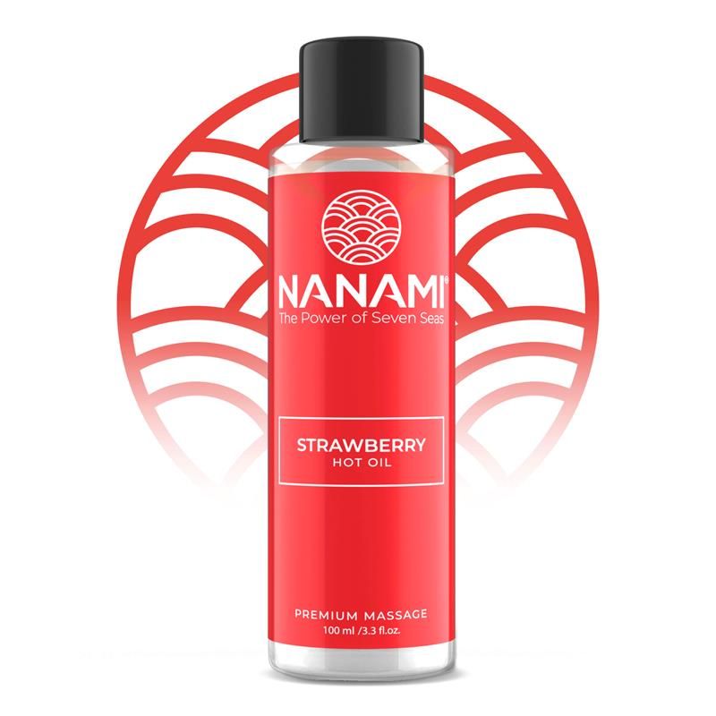 Nanami warmes Massageöl süße Erdbeere mit Wärmeeffekt