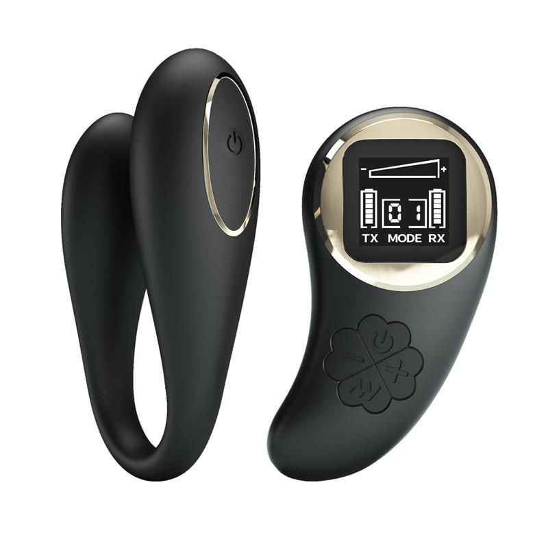Pretty Love Nathan Paarvibrator mit Digitaldisplay und Fernbedienung