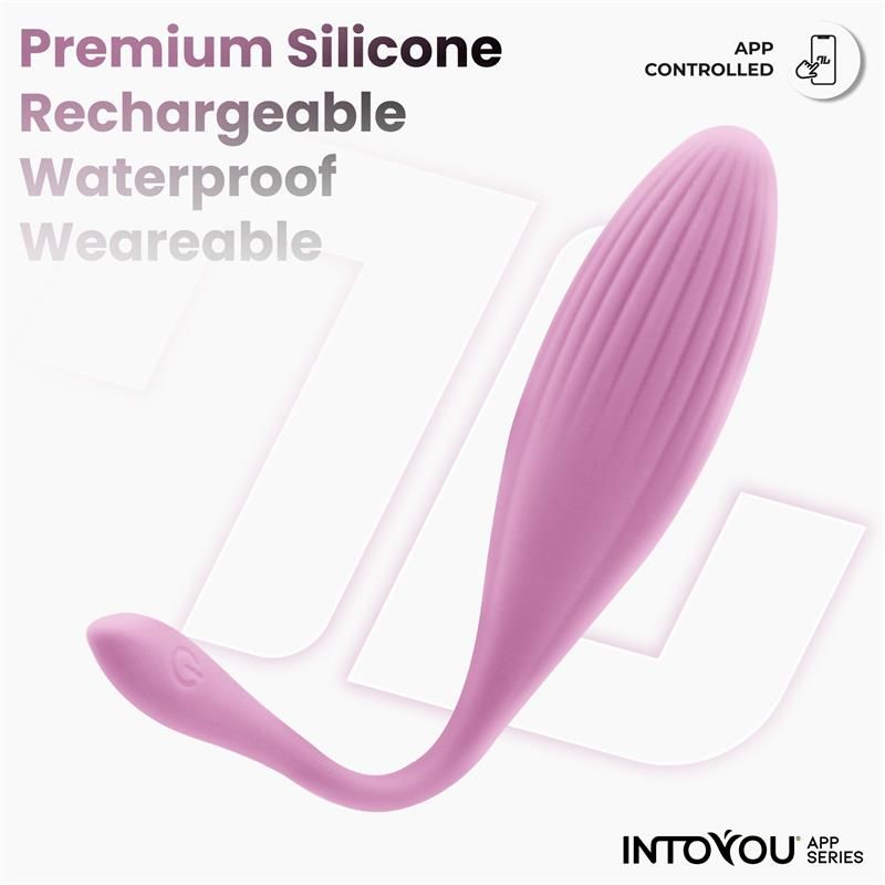 IntoYou Vibro-Ei mit rotierenden Perlen und App