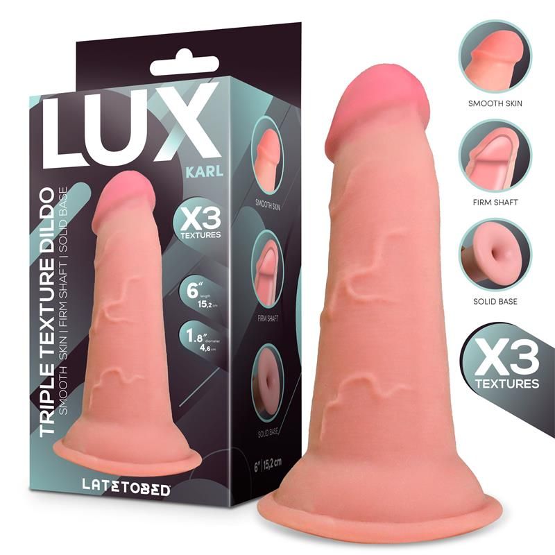 Lux Karl Triple Density Dildo 6"