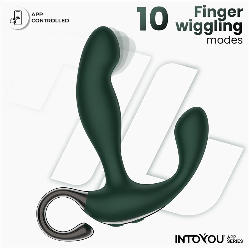 IntoYou Greeny Prostata-Massagegerät mit wackelndem Finger