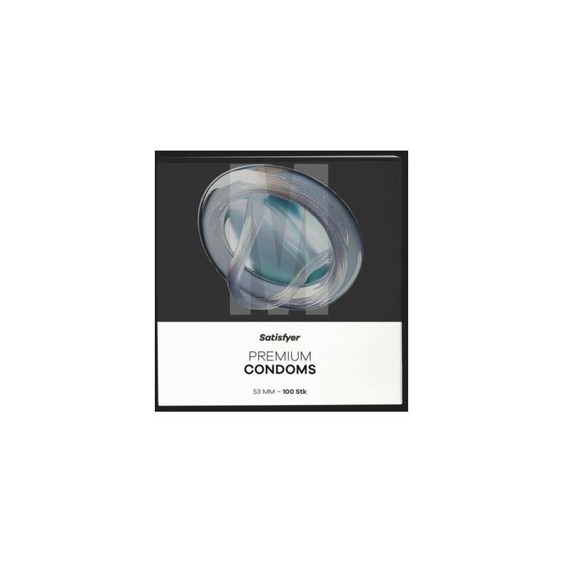 Satisfyer Kondome 100 Stück Größe 53