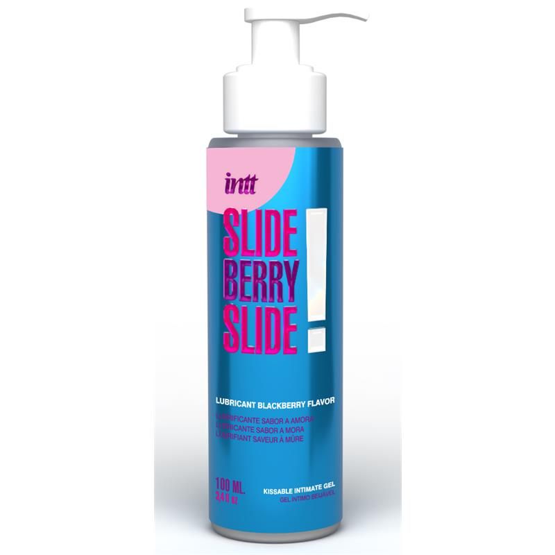 INTT essbares Gleitgel auf Wasserbasis Brombeere 100 ml