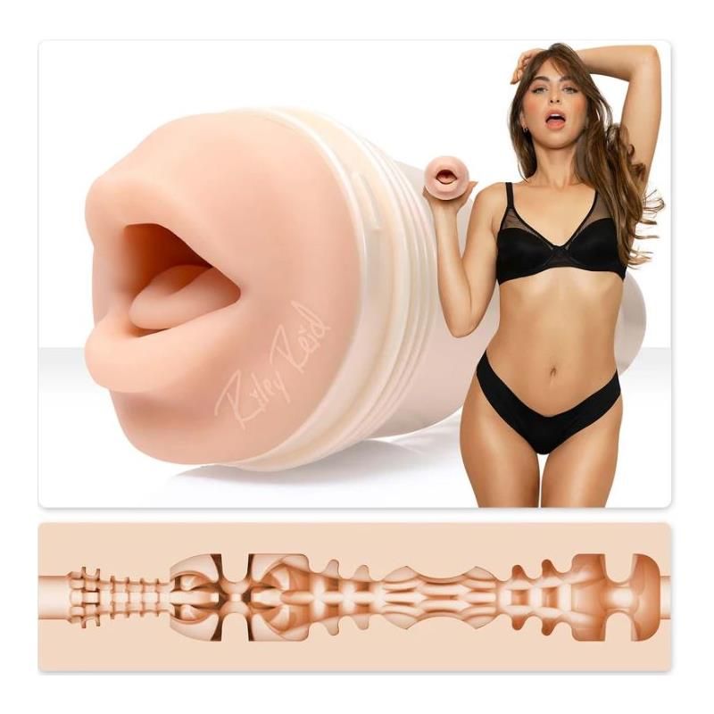 Fleshlight Riley Reid Insomnia Masturbator Mund