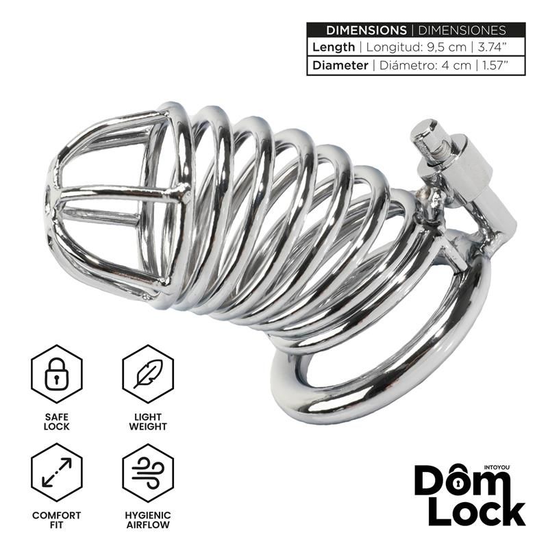 Domlock Warden Keuschheitskäfig Größe S