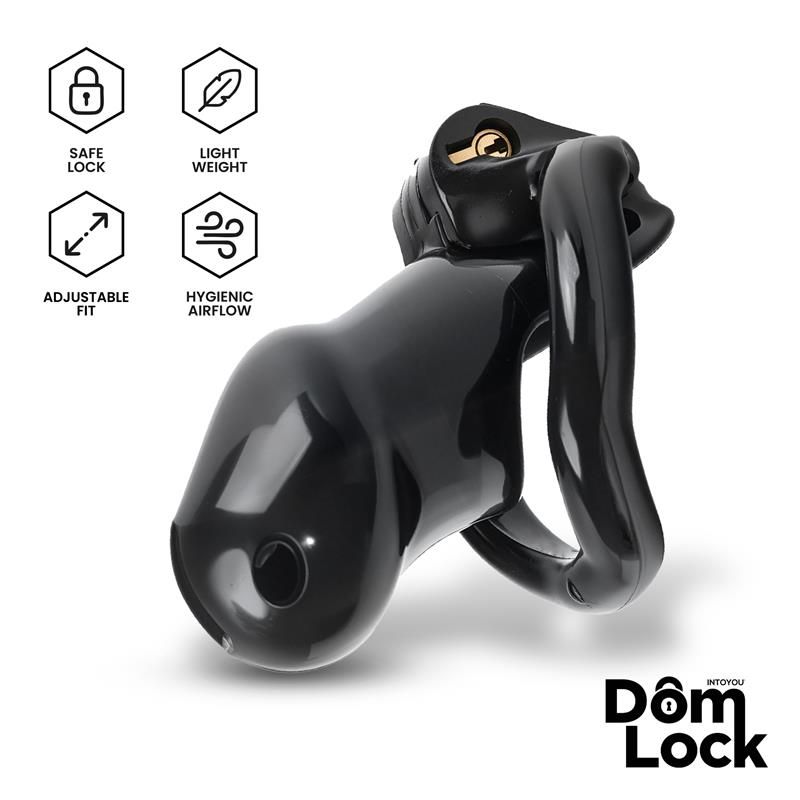 Domlock Guard Keuschheitskäfig mit Innenschloss Größe S