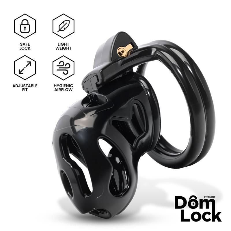 Domlock Parole Keuschheitskäfig mit Innenschloss