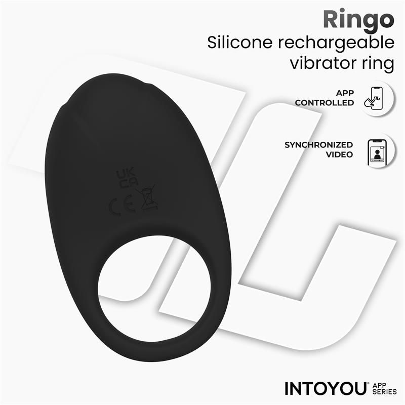 IntoYou Ringo Vibrationsring (Schwarz)