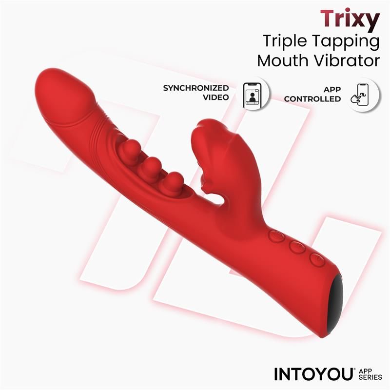 IntoYou Trixy Vibrator mit Vibration, Beißen und App