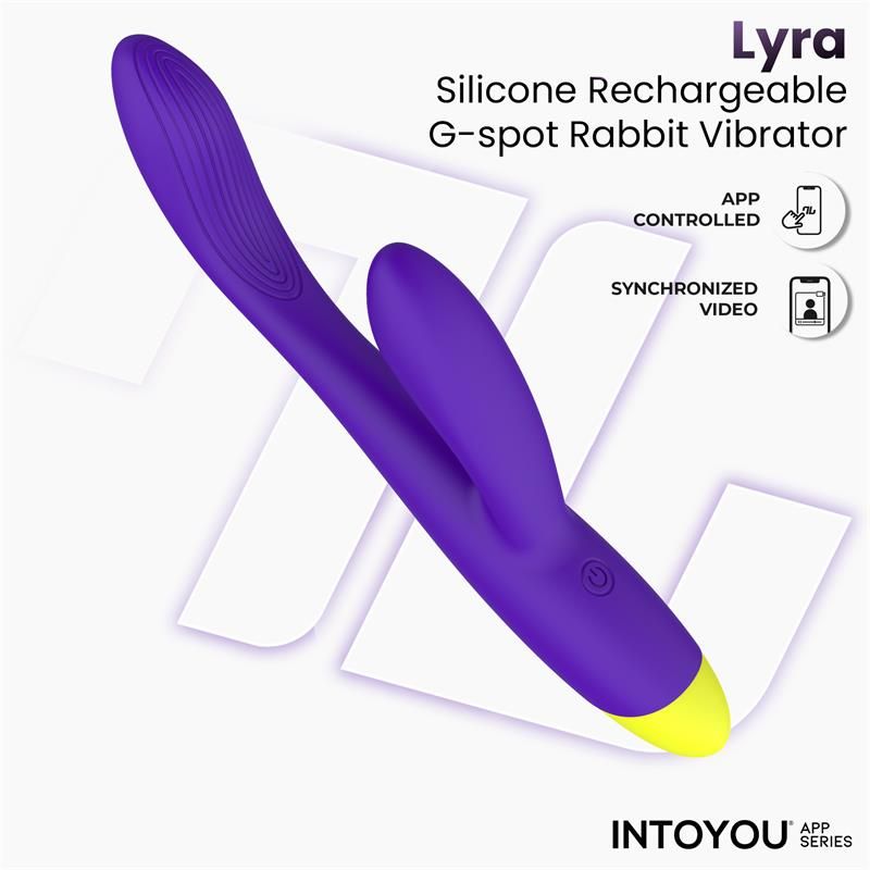 IntoYou Lyra G-Punkt Rabbit-Vibrator (Lila)