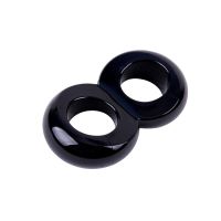 Chisa Duo Penisring mit 8 Kugeln, Schwarz, Bild 3