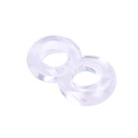 Chisa Duo Penisring mit 8 Kugeln, transparent, Bild 4