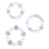 Chisa Perlen-Penisringe - Transparent
