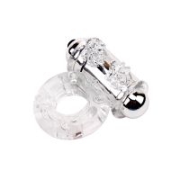 Chisa vibrierender Bull Ring, transparent, Bild 5