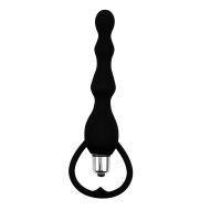 Chisa Anal-Kettenschwanz Power aus Silikon (Schwarz)