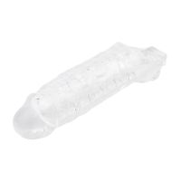 Chisa Mighty Sleeve mit Hodenring, transparent