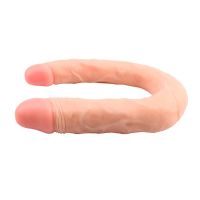 Chisa Doppel-Dildo Her-Her Overlap N3 Hautfarben, Bild 2