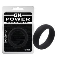 Chisa Infinity Silikonring L (Schwarz)