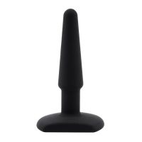Chisa Analplug 4" Silikon (Schwarz)